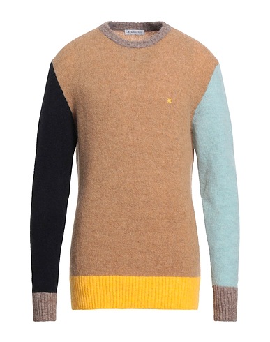 MANUEL RITZ Pullover Cammello 31% Acrilico, 30% Poliammide, 28% Lana di alpaca, 10% Lana, 1% Elastan