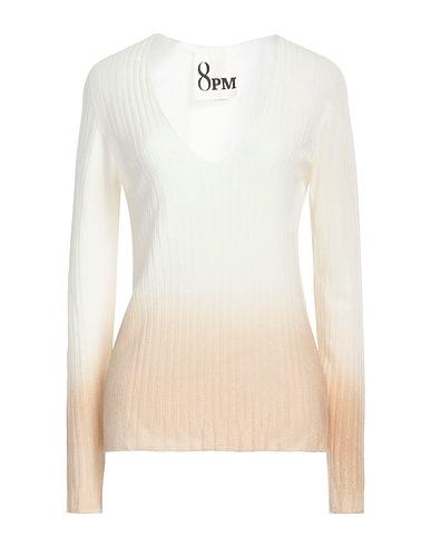 8PM Jumper Cream 100% Wool