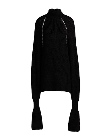 QUIRA Turtleneck Black 100% Alpaca wool