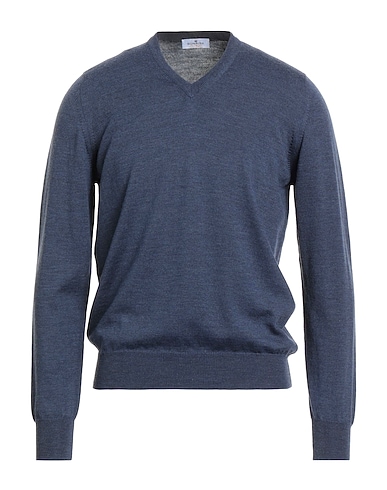 SONRISA Πουλόβερ BLU 100% Μαλλί μερινός