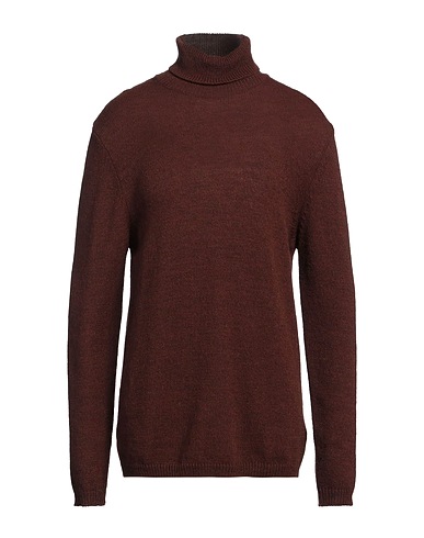 LARDINI Polo neck 45% Acrylic, 40% Alpaca wool, 15% Wool