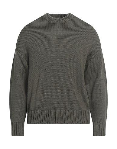 LARDINI Sweater Military green 100% Wool