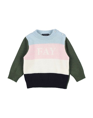 FAY Jumper Sky blue 90% Wool, 10% Cashmere
