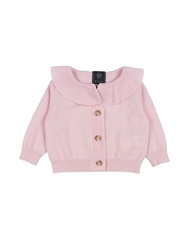 FAY Cardigan Pink 90% Wool, 10% Cashmere, Polyester