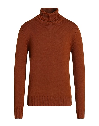 ALPHA STUDIO Polo neck 100% Merino Wool
