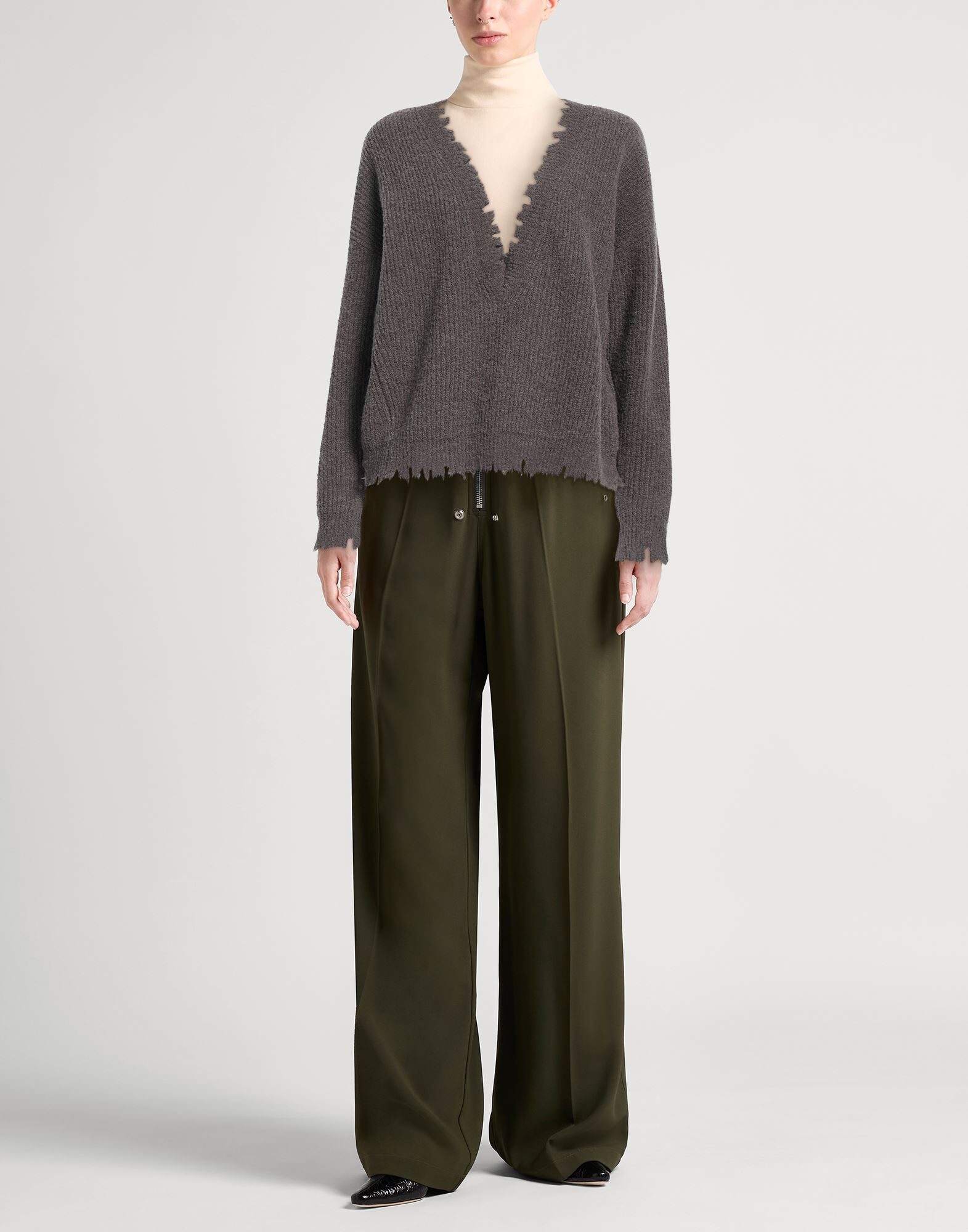 UMA WANG Sweaters and Sweatshirts | Dark brown Women's Sweater | YOOX