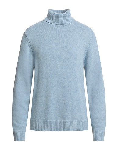 SANDRO Rollkragenpullover Hellblau 66% Wolle, 23% Yakwolle, 11% Kaschmir
