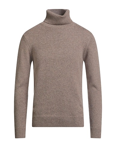 SANDRO Rollkragenpullover Maulwurfsgrau 66% Wolle, 23% Yakwolle, 11% Kaschmir
