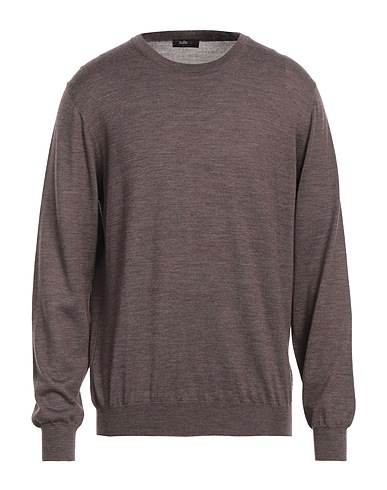 SUITE 191 Pullover Khaki 100% Lana Merino