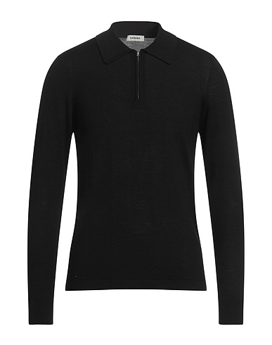 SANDRO Sweater Black 69% Wool, 31% Acrylic, Polyamide, Elastane