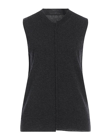 UMA WANG Maglia Gilet Antracite 100% Cachemire