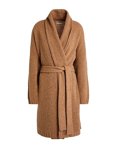 GENTRYPORTOFINO Cardigan Cammello 80% Lana Vergine, 20% Poliammide