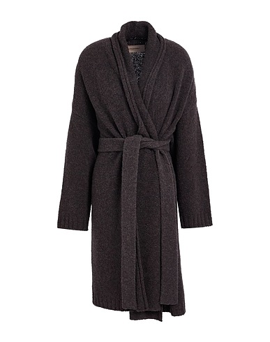 GENTRYPORTOFINO Cardigan Antracite 80% Lana Vergine, 20% Poliammide