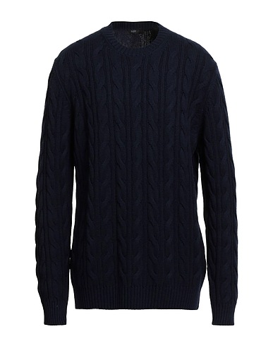 SUITE 191 Pullover Blu navy 100% Lana Merino