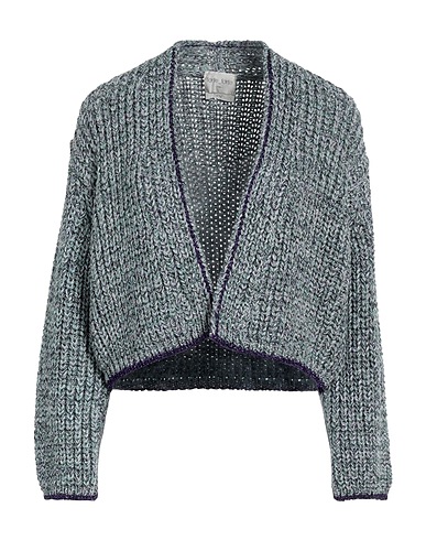 FORTE_FORTE Cardigan Lilla 42% Cotone, 30% Viscosa, 13% Poliestere metallizzato, 12% Lana, 3% Poliammide