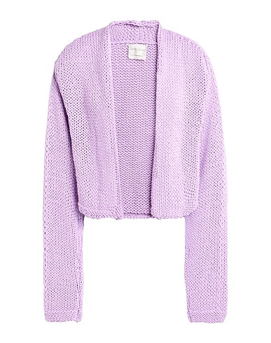 FORTE_FORTE Cardigan Lilac 100% Cotton