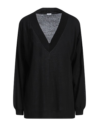 MALO Sweater Black 100% Cotton