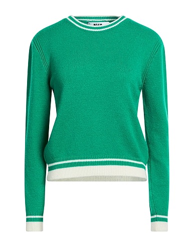 MSGM Jumper Green 70% Wool, 30% Cashmere