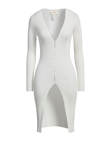 VICOLO Cardigan Off white 70% Viscose, 30% Polyester