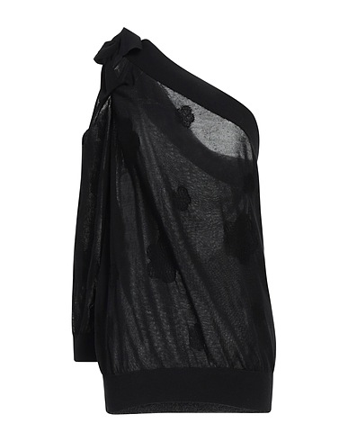 MALO Sweater Black 100% Cotton