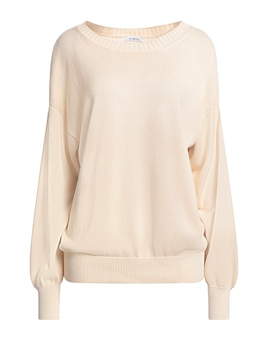 MALO Sweater Cream 100% Cotton