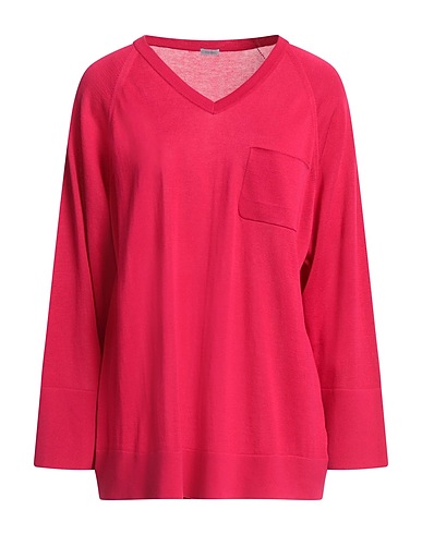 MALO Pullover Magenta 100% Cotone