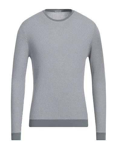 MALO Jumper Pastel blue 100% Cotton