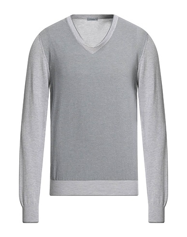 MALO Sweater Light grey 100% Cotton
