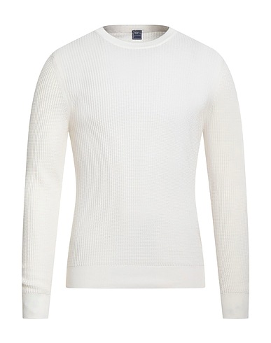 FEDELI Jumper Off white 100% Cotton
