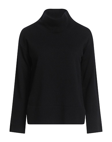 TONET Turtleneck Black 80% Merino Wool, 12% Cashmere, 8% Silk