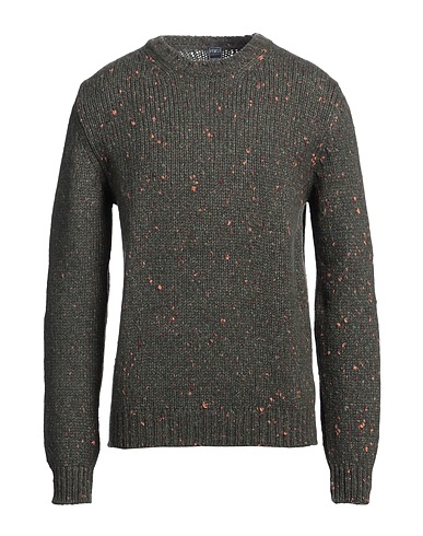 FEDELI Jumper Dark green 55% Virgin Wool, 25% Cashmere, 20% Nylon