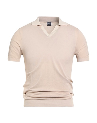 FEDELI Sweater Beige 100% Cotton