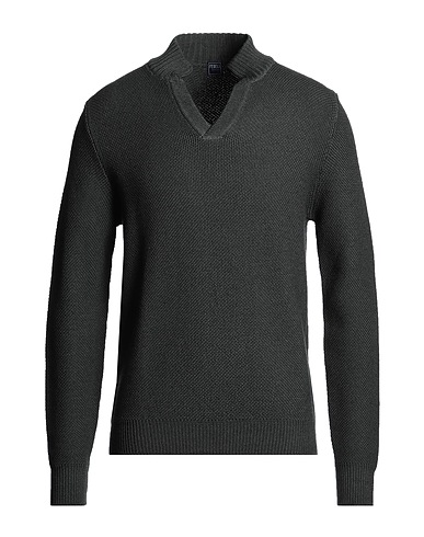 FEDELI Sweater Dark green 100% Merino Wool