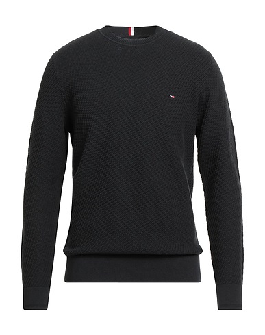 TOMMY HILFIGER Jumper Black 100% Cotton