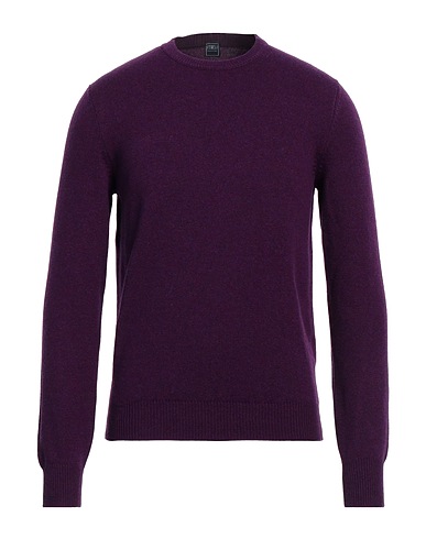 FEDELI Cashmere jumper Purple 100% Cashmere
