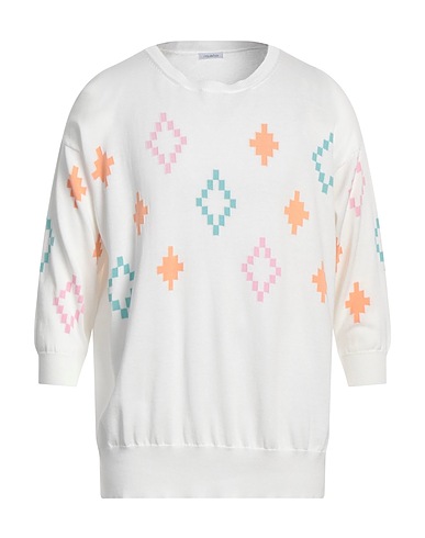 MALO Jumper White 100% Cotton