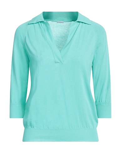 MALO Sweater Turquoise 100% Cotton