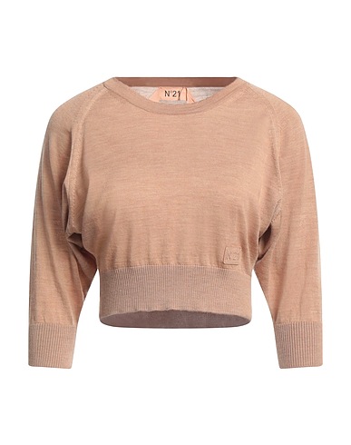 N°21 Pullover Kamel 100% Schurwolle