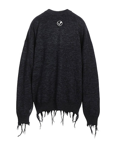 VETEMENTS Jumper Black 100% Merino Wool
