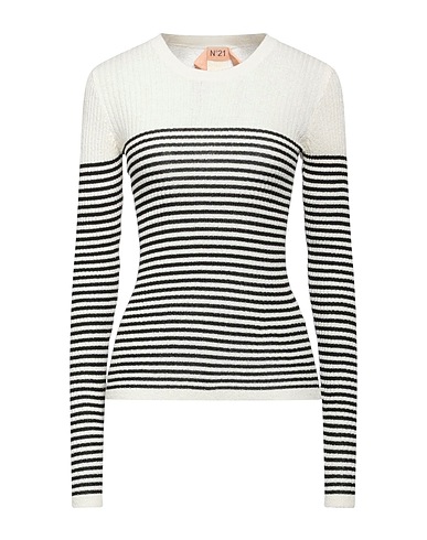 N°21 Pullover Panna 70% Cotone, 30% Poliammide