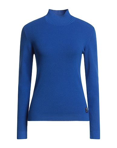 PARAJUMPERS Polo neck Blue 70% Viscose, 30% Polyester