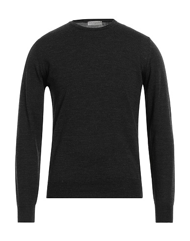 FILIPPO DE LAURENTIIS Jumper Charcoal 100% Merino Wool