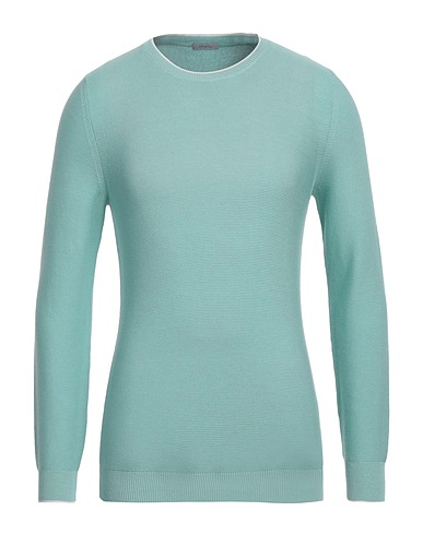 MALO Jumper Sky blue 85% Cotton, 15% Elastane
