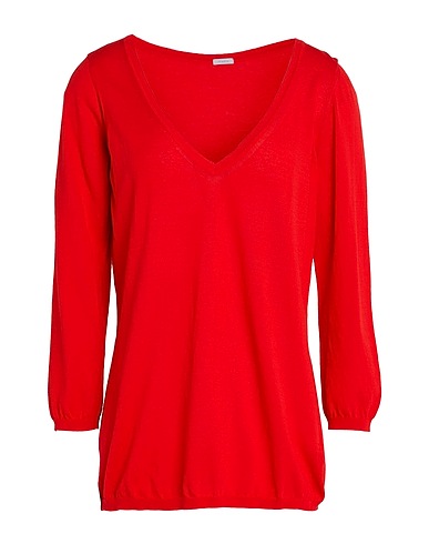 MALO Jumper Red 100% Cotton