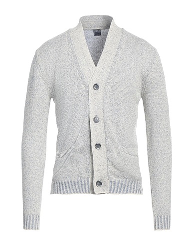 FEDELI Cardigan White 100% Cotton