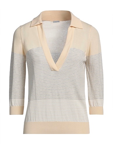 MALO Jumper Beige 100% Cotton