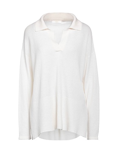 FEDELI Cashmere jumper Ivory 100% Cashmere