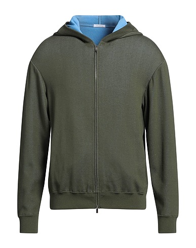 MALO Cardigan Military green 52% Cotton, 48% Polyamide