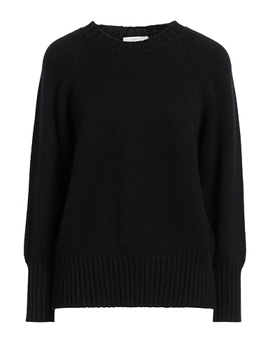 FEDELI Cashmere blend Black 100% Cashmere
