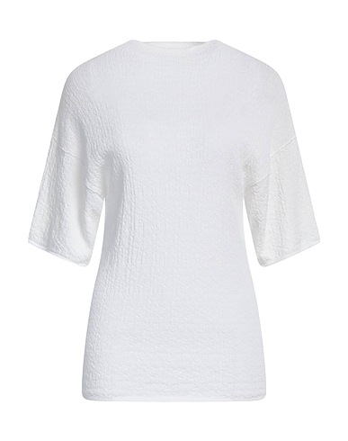 MALO Polo neck White 100% Cotton